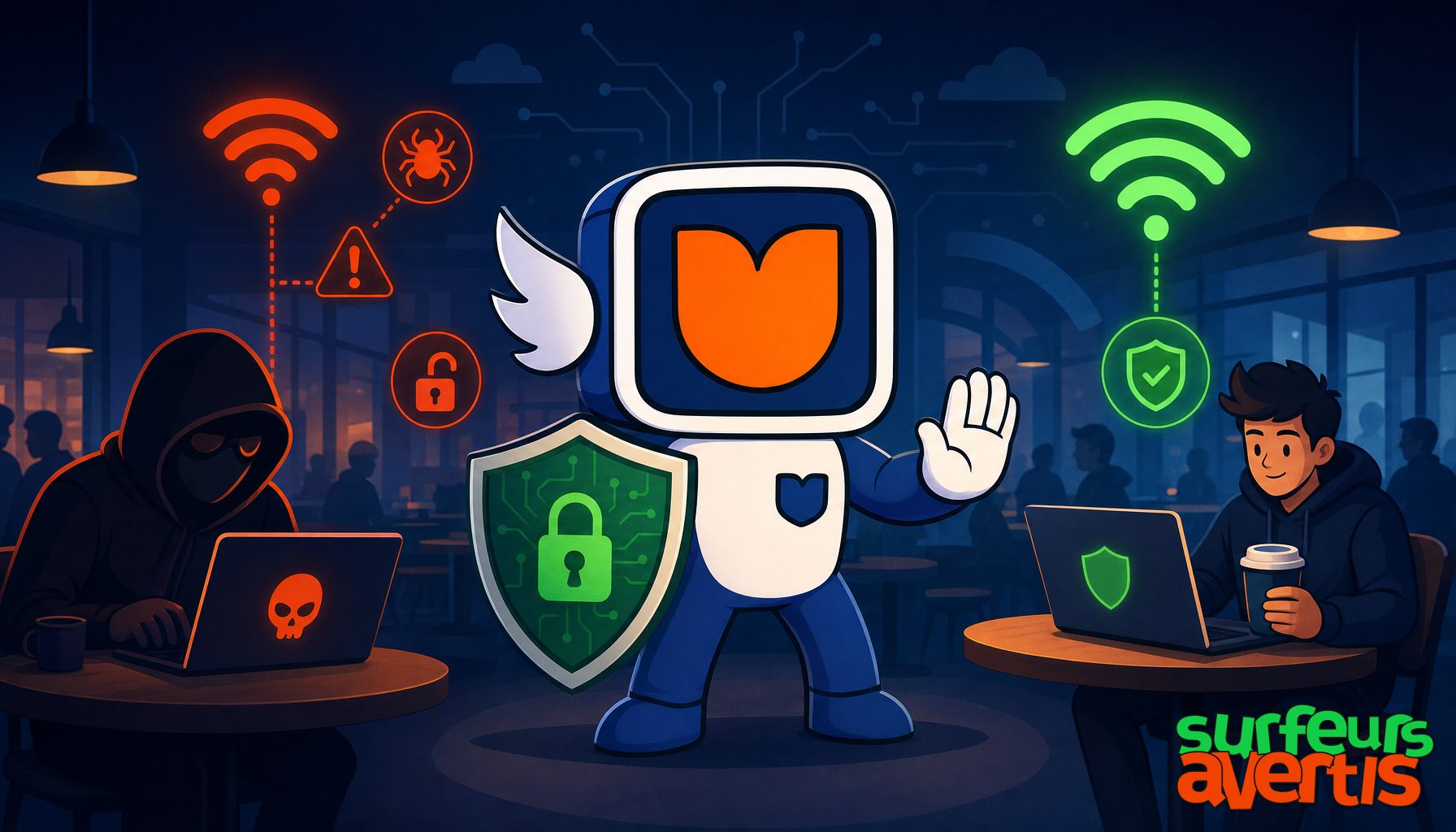 Casser le mythe du Wi-Fi gratuit : ce qui peut se cacher derrière un réseau public