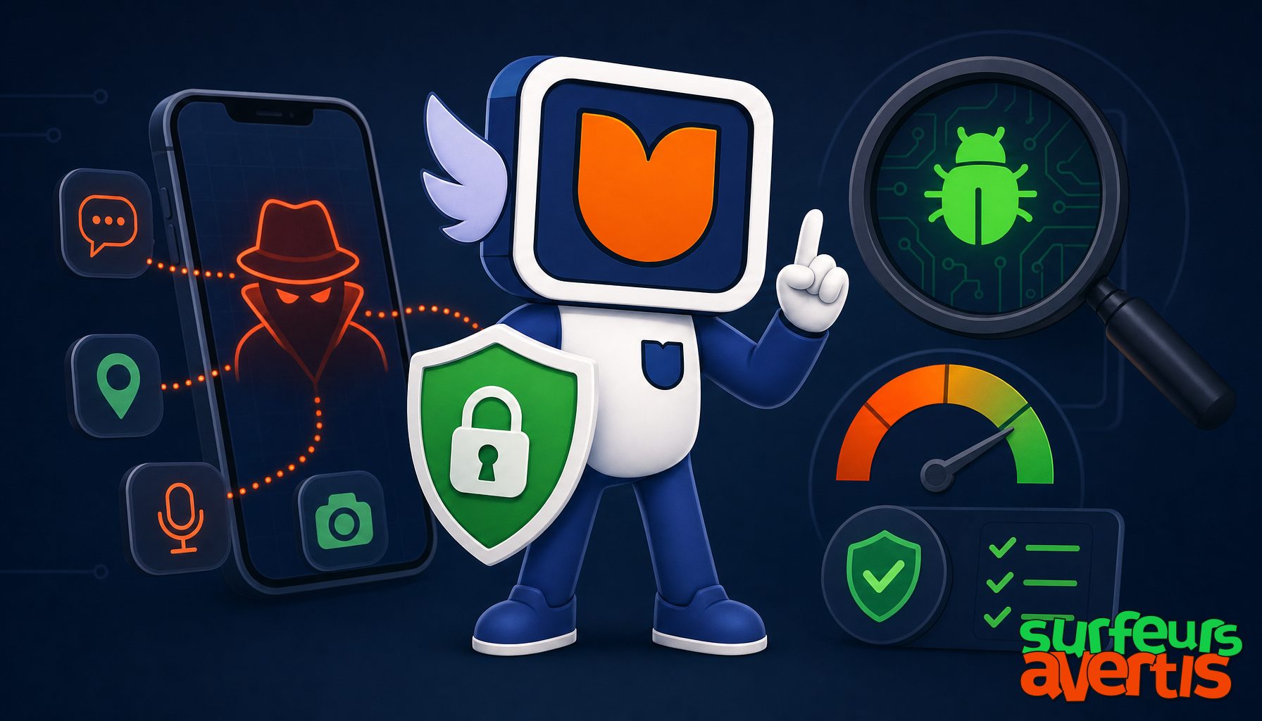 Les menaces des logiciels espions et comment détecter une infiltration sur ton téléphone