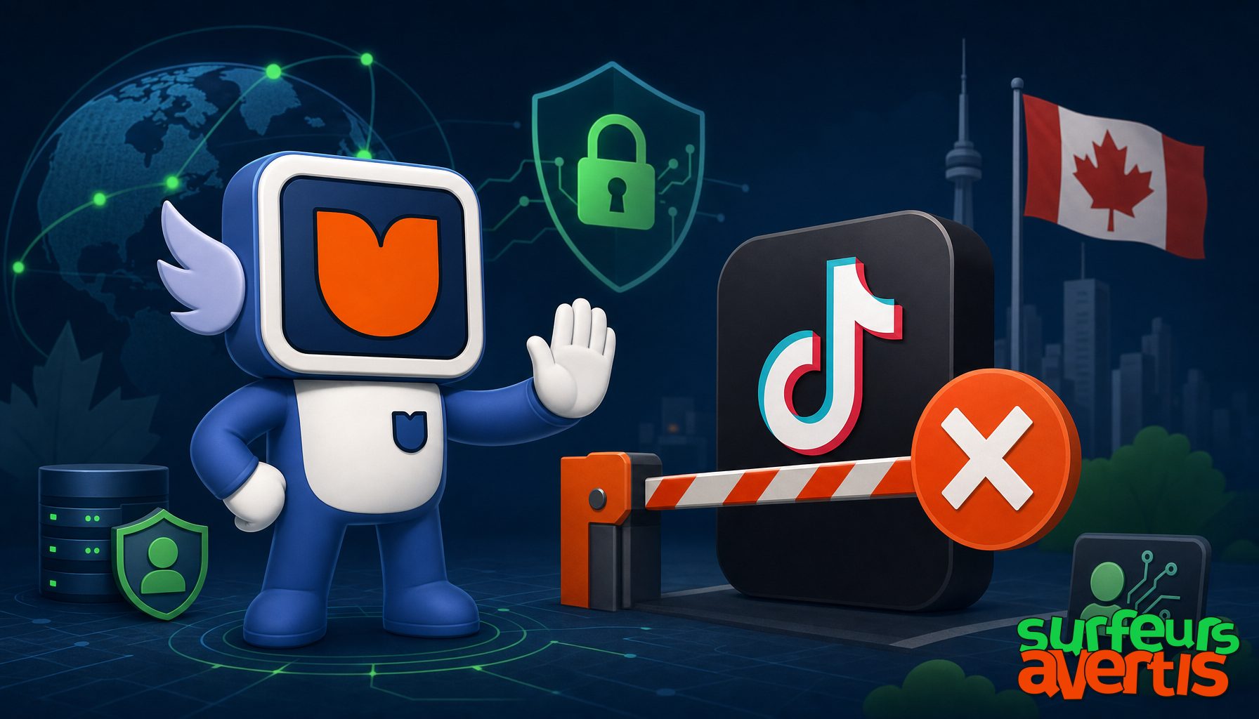 Pourquoi le Canada a ordonné la fermeture de la filiale canadienne de TikTok pour des raisons de cybersécurité