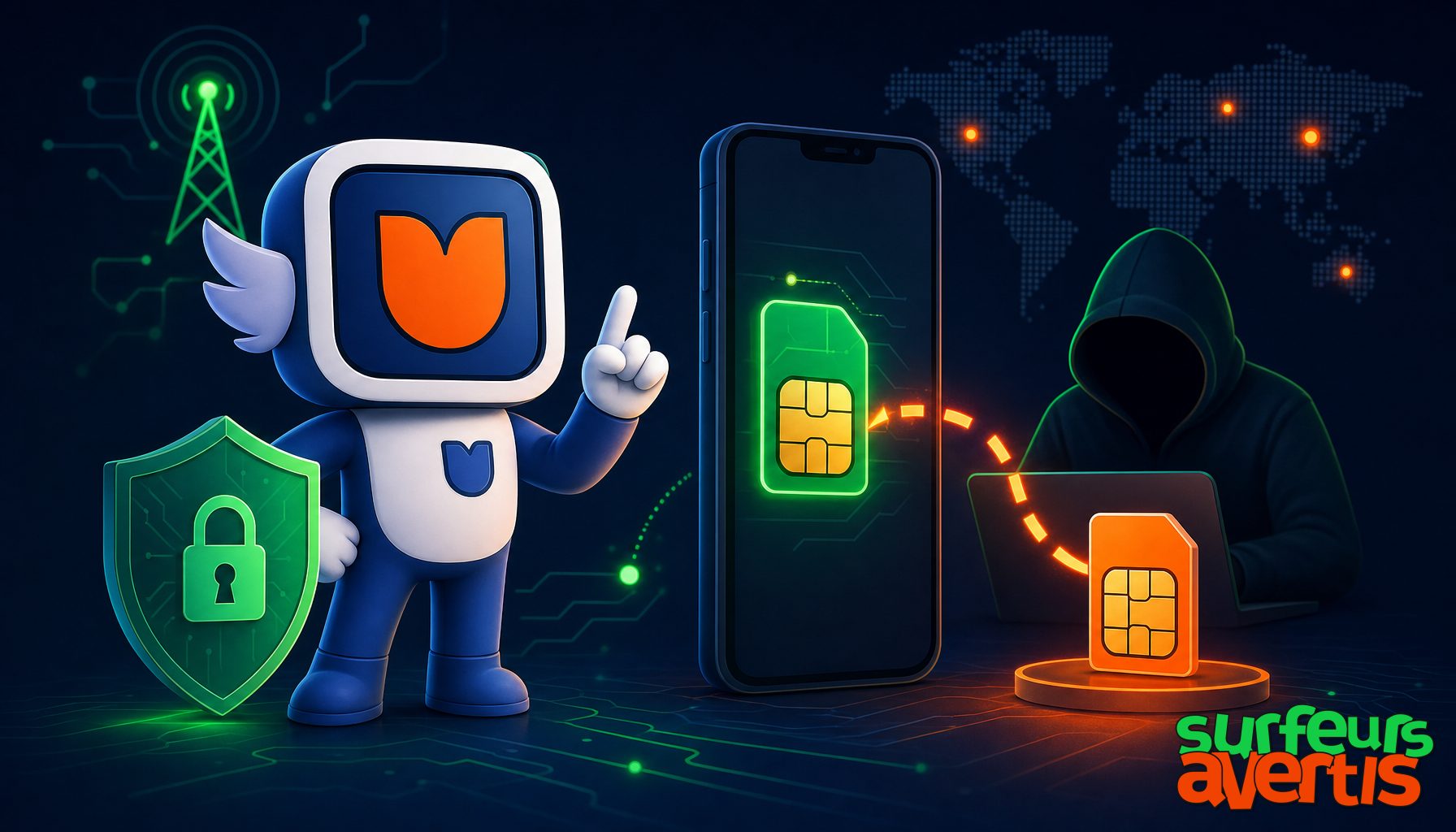 Les "Simjackers" : Comment des pirates détournent ton téléphone sans même l’avoir en main !