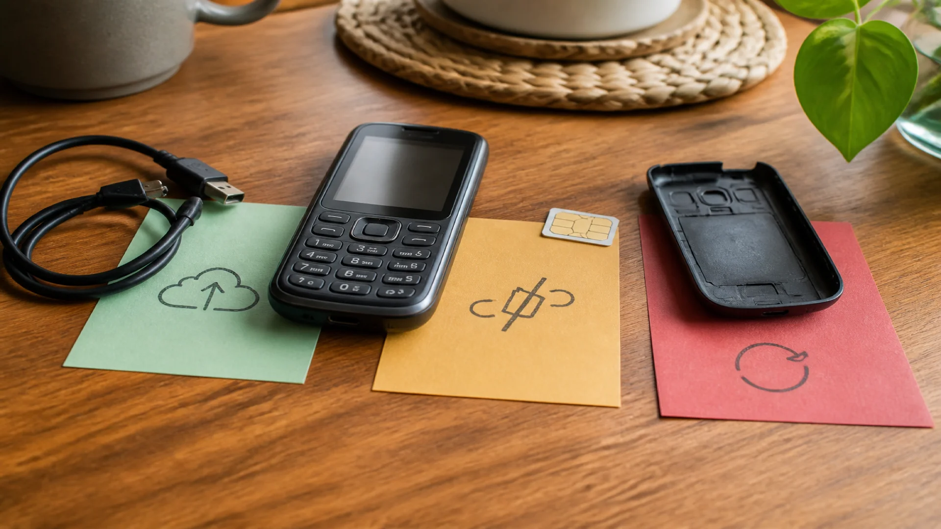 Donner son ancien téléphone à un ado : sauvegarder, déconnecter et réinitialiser dans le bon ordre — Configuration propre pour le nouveau propriétaire.